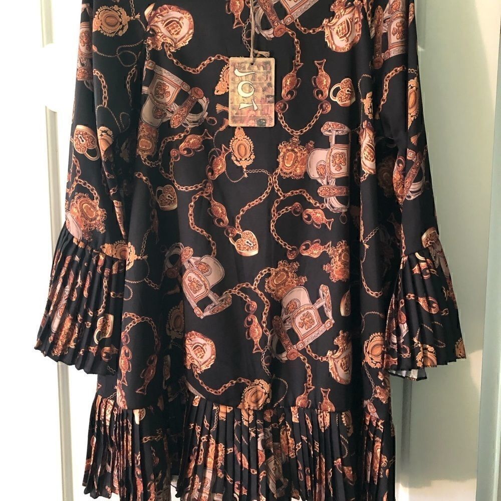 NWT Pleated Mini Dress from Madrid 🇪🇸 Boutique